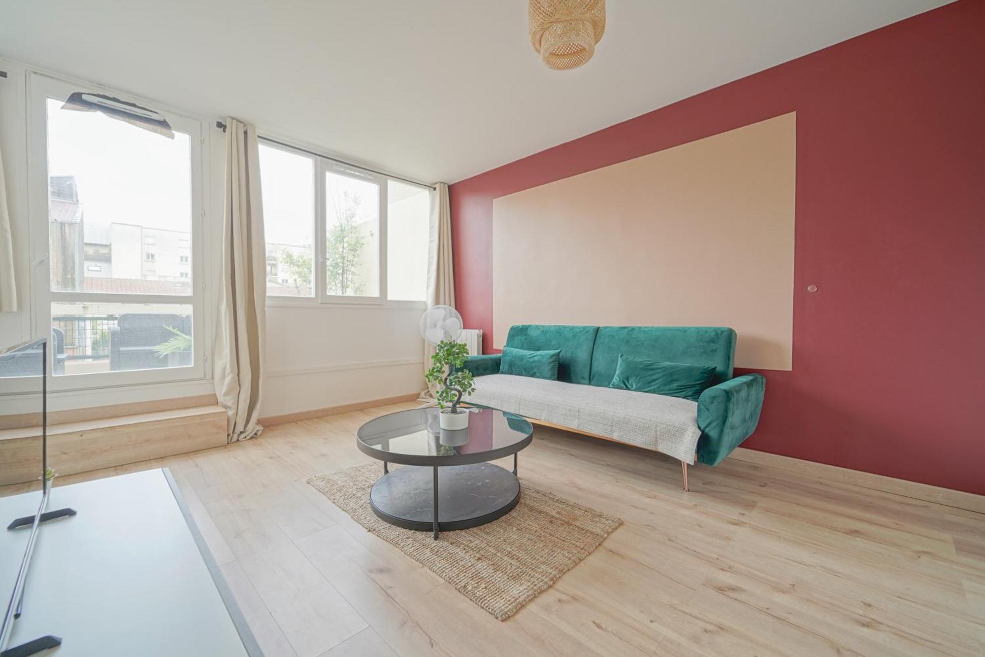 Complete 1Br With Balcony Only 5 Min. On Foot To Metro By Doorman Saint-Ouen (Seine-Saint-Denis) Exterior foto