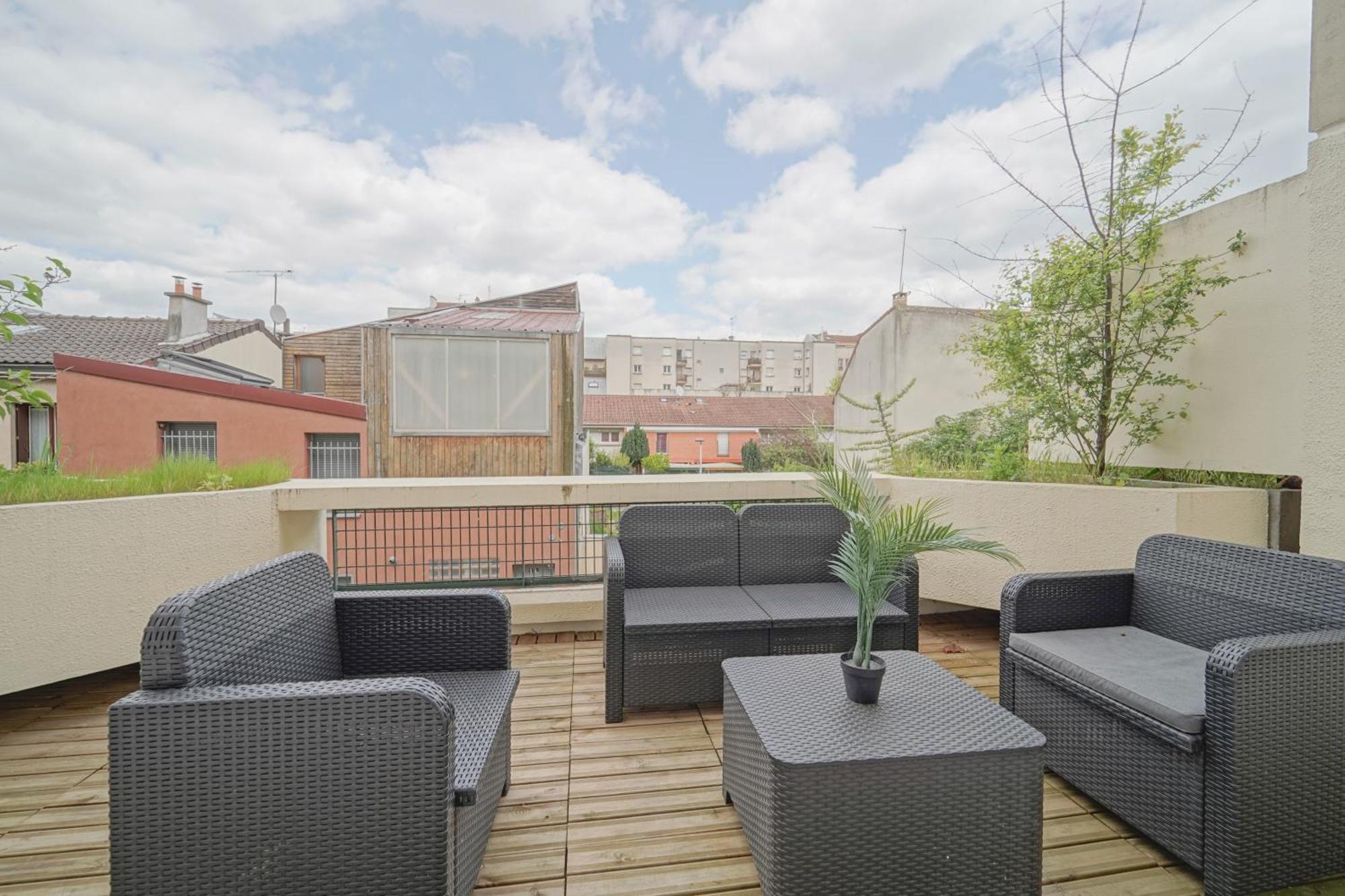 Complete 1Br With Balcony Only 5 Min. On Foot To Metro By Doorman Saint-Ouen (Seine-Saint-Denis) Exterior foto